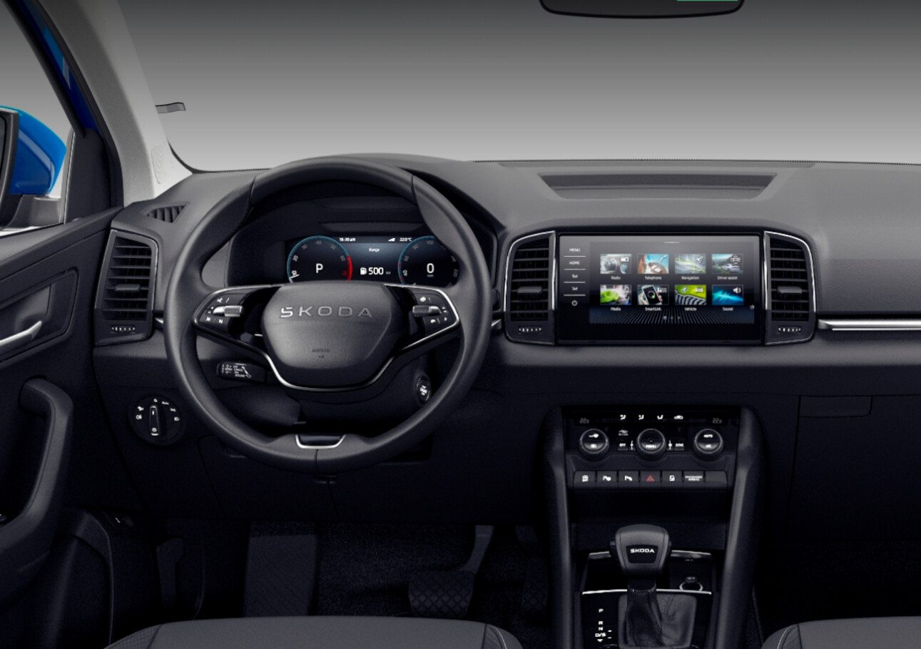 Skoda Karoq DSG Selec ACC SIdeA Kam Kessy SunS LaneA 123703790 3