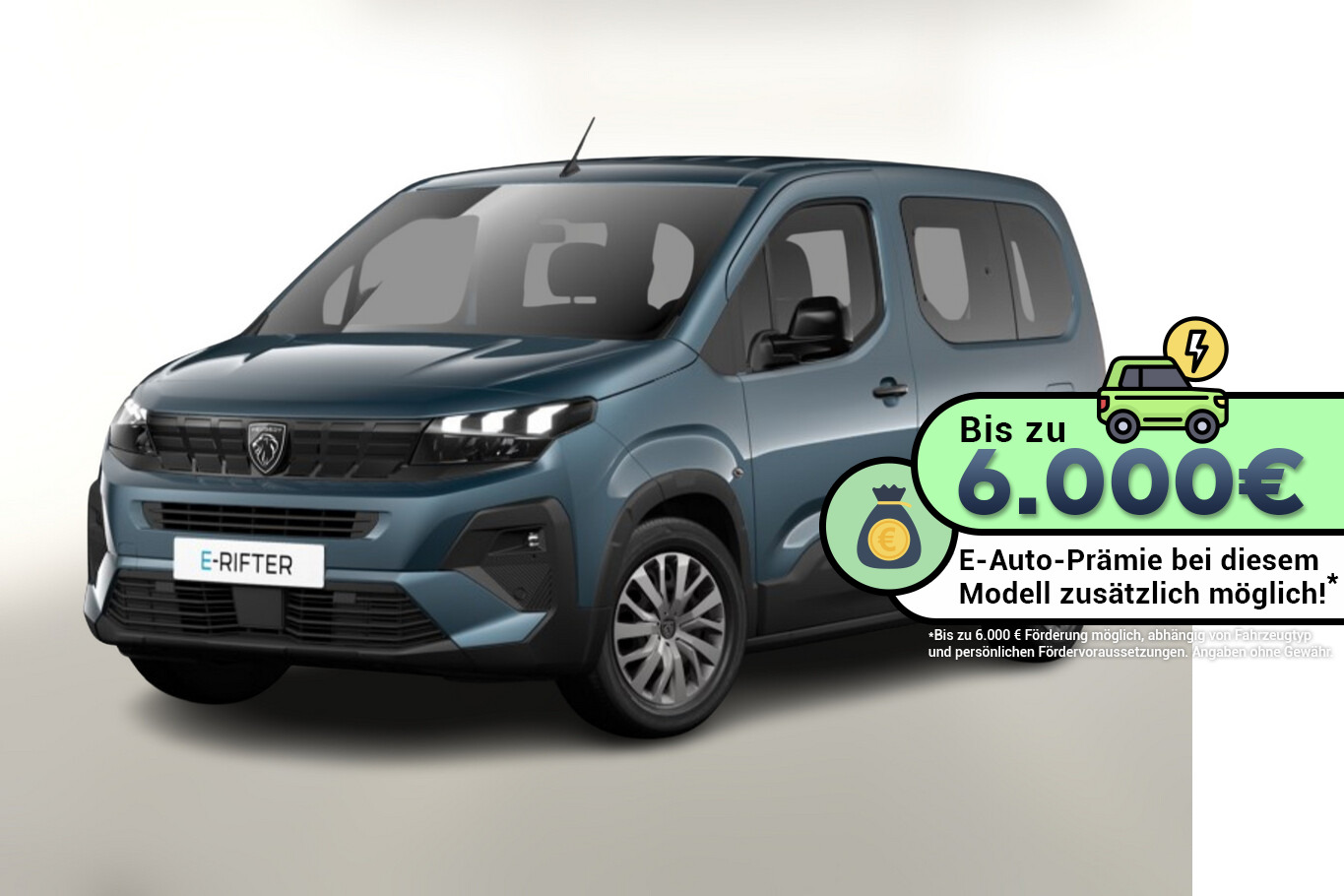 Peugeot Rifter 50kWh L1 Allure F&Ouml;RDERF. 11kW-OBC CarPlay 178223515 0