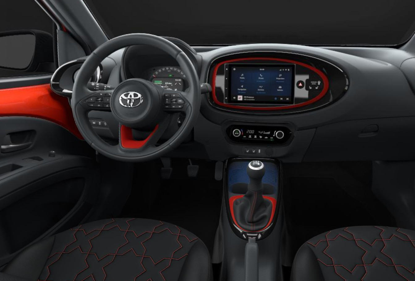 Toyota Aygo X 1.0 72 LED Kam SHZ PDC IACC AppCo MFL 18Z 75500901 3