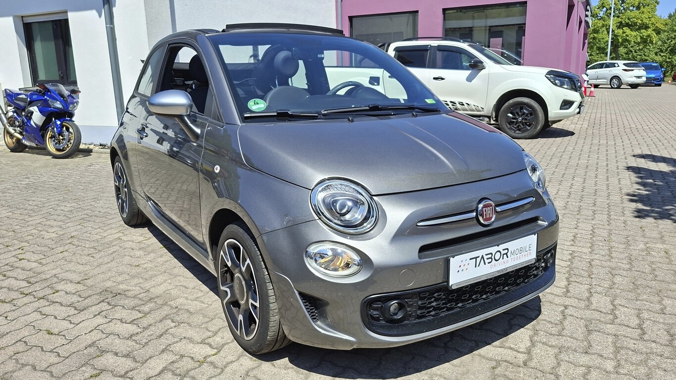 Fiat 500C 1.2 8V 69 RockStar GPS radars Clima 184546067 1