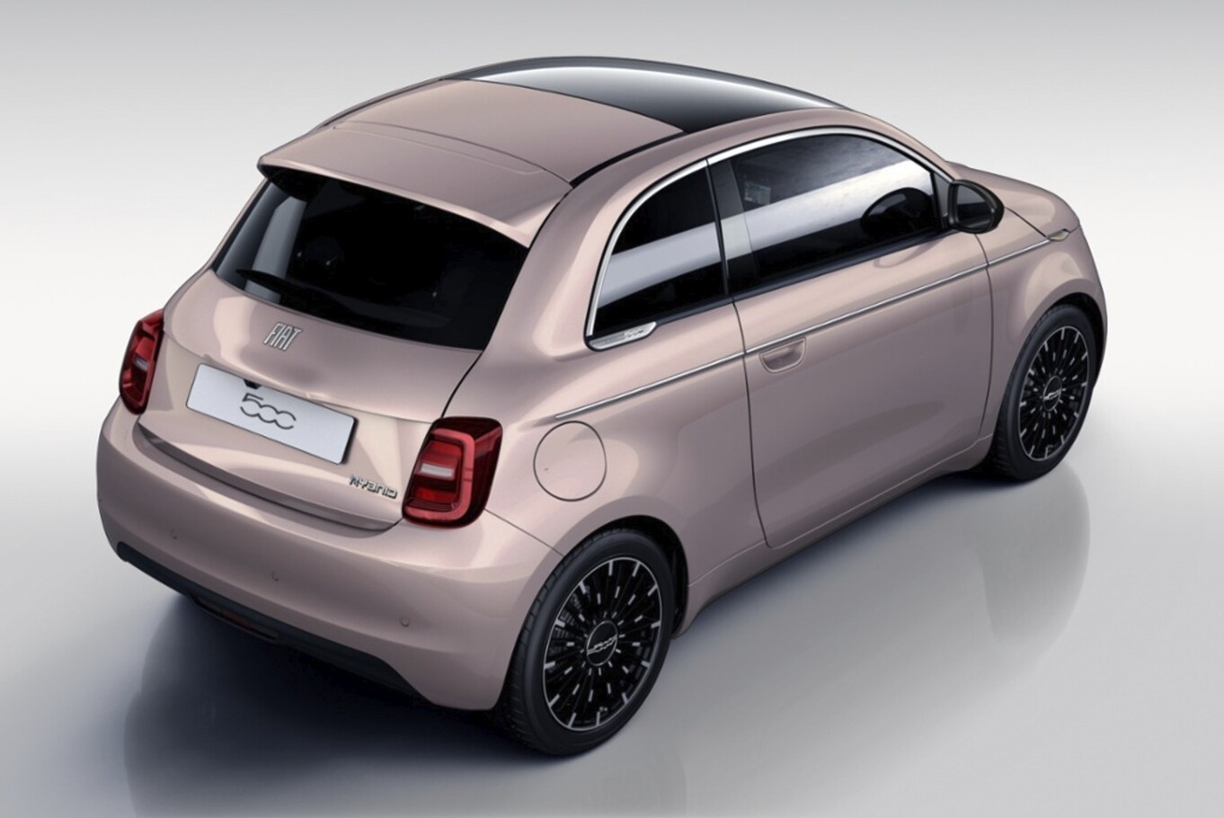 Fiat 500 Hybrid La Prima Pano GPS Keyl Cam PDC 187599500 3